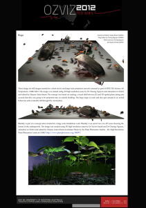 OzViz_Poster 2012: Eleanor Gates-Stuart and Chuong Nguyen