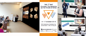 Conference Speaker: Dr Eleanor Gates-Stuart at 'The 3rd ISAT Collission, Collaboration and the Future of Artsi' NCKU Techno Art 國立成功大學 科技藝術碩士學位學程 國立成功大學 National Cheng Kung University TechnoART@NCKU — with Dr Tomasz Bednarz. #TechnoART #eleanorgatestuart