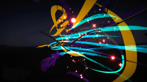 VR Abstract - Eleanor Gates-Stuart experimenting with the Tilt Brush