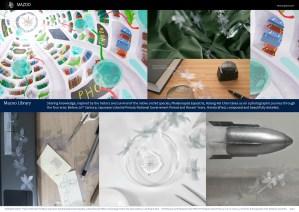 Mazoo, a mythological science-art spaceship laboratory travelling the galaxy (in this case the internet) on its journey, sharing knowledge of the wonderful Orchid plant species. https://issuu.com/eleanorgatestuart/docs/mazoo