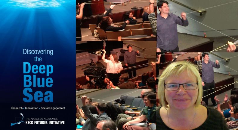 'A Day in the Life' presentation at the Discovering the Deep Blue Sea Conference, Keck Futures Initiative